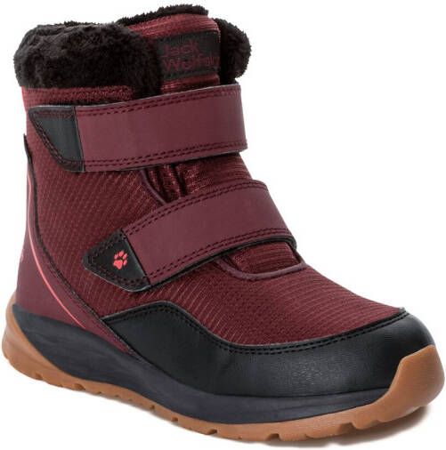 Jack Wolfskin Polar Wolf Texapore Mid VC Kids Waterdichte winterlaarzen Kinderen boysenberry