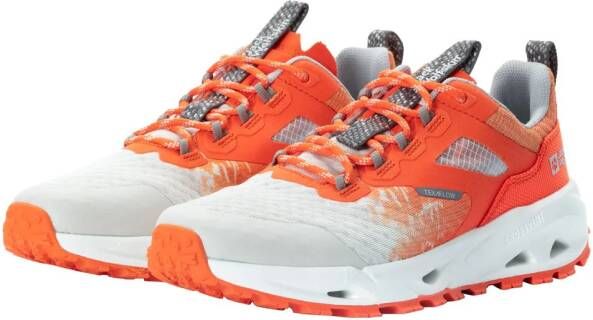 Jack Wolfskin Prelight Pro Vent Support System Low Women Wandelschoen Dames Digital Orange