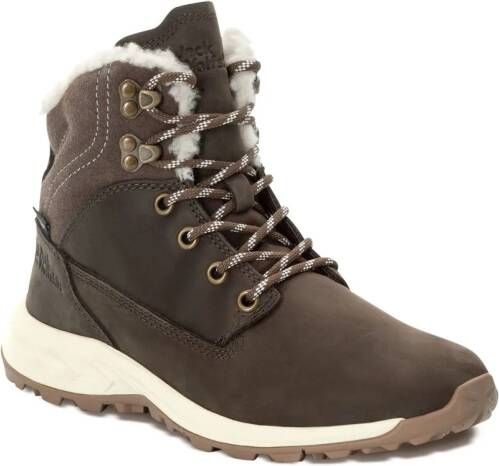 Jack Wolfskin Queenstown City Texapore Mid Women Waterdichte winterschoenen Dames cold coffee