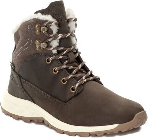 Jack Wolfskin Queenstown City Texapore Mid Women Waterdichte winterschoenen Dames cold coffee