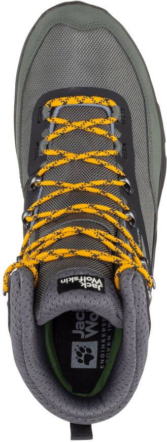 Jack Wolfskin Rebellion Guide Texapore Mid Men Waterdichte wandelschoenen Heren gecko green