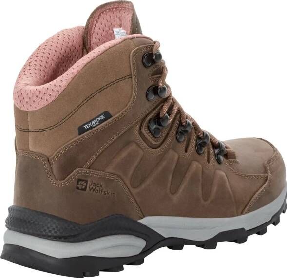 Jack Wolfskin Refugio Prime Texapore Mid Women Waterdichte wandelschoenen Dames fawn