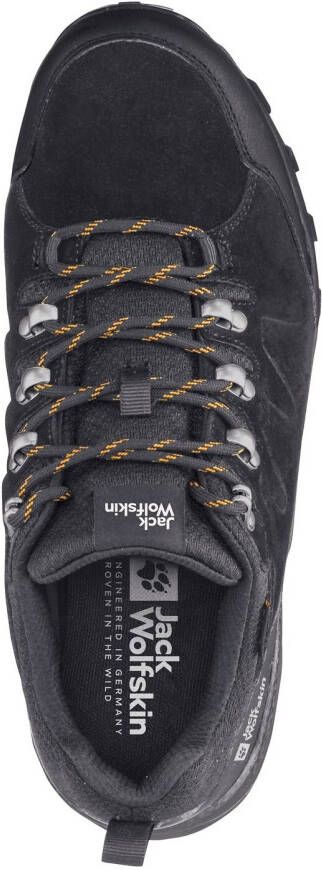 Jack Wolfskin Refugio Texapore Low Men Waterdichte wandelschoenen Heren Phantom Burly Yellow Xt