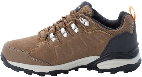 Jack Wolfskin Refugio Texapore Low Women Waterdichte wandelschoenen Dames brown apricot