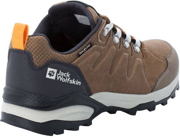 Jack Wolfskin Refugio Texapore Low Women Waterdichte wandelschoenen Dames brown apricot