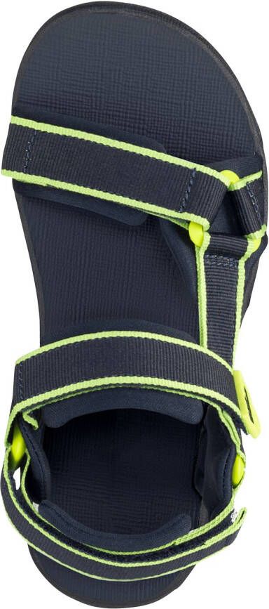 Jack Wolfskin Seven Seas 3 Kids Kinderen sandalen 35 blue lime blue lime