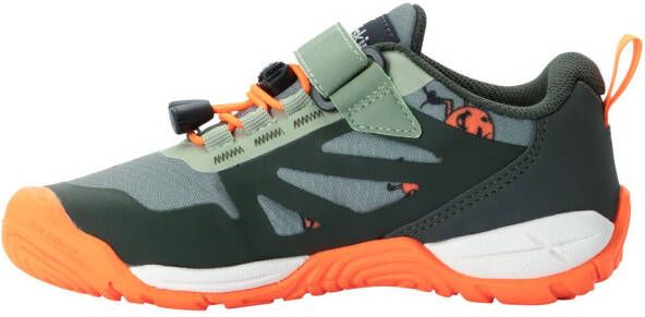 Jack Wolfskin Smileyworld Low Kids Kinderen wandelschoenen mint leaf