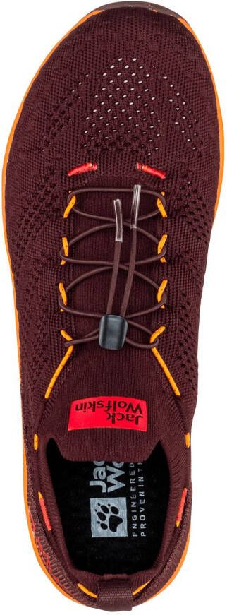 Jack Wolfskin Spirit Knit Low Men Herstellende schoenen Heren atacama red