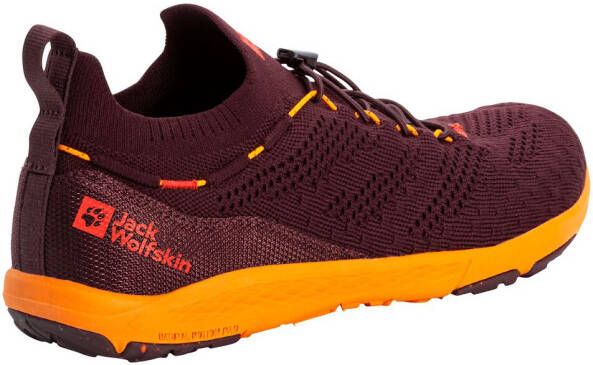 Jack Wolfskin Spirit Knit Low Men Herstellende schoenen Heren atacama red