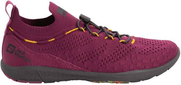 Jack Wolfskin Spirit Knit Low Women Herstellende schoenen Dames sangria red