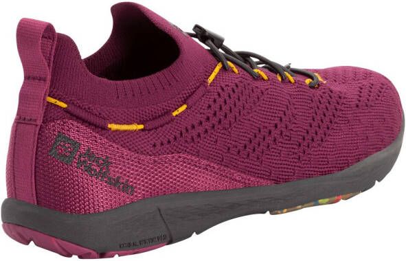 Jack Wolfskin Spirit Knit Low Women Herstellende schoenen Dames sangria red