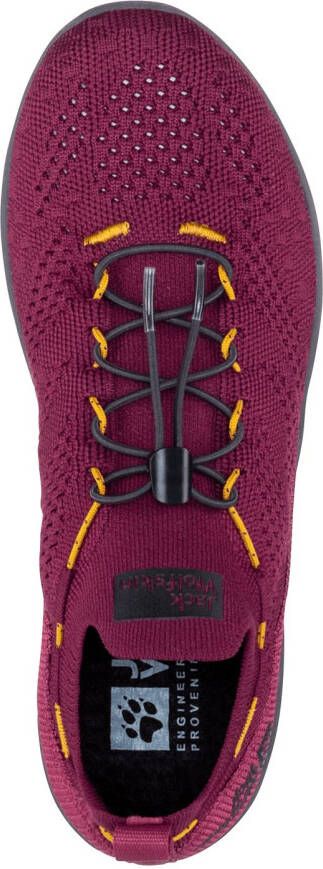 Jack Wolfskin Spirit Knit Low Women Herstellende schoenen Dames sangria red