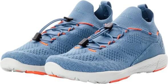 Jack Wolfskin Spirit Knit Low Women Herstellende schoenen Dames Elemental Blue