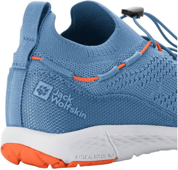 Jack Wolfskin Spirit Knit Low Women Herstellende schoenen Dames Elemental Blue