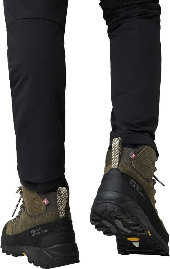 Jack Wolfskin Terraquest Arctic Texapore Mid Men Waterdichte wandelschoenen Heren cold coffee