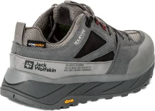 Jack Wolfskin Terraquest Texapore Low Women Waterdichte wandelschoenen Dames smokey grey