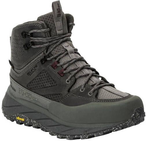 Jack Wolfskin Terraquest Texapore Mid Women Waterdichte wandelschoenen Dames smokey grey