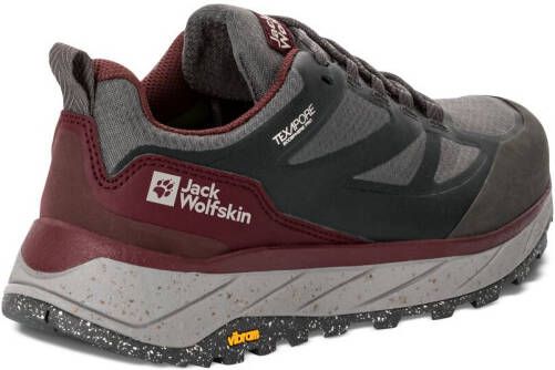 Jack Wolfskin Terraventure Texapore Low Women Waterdichte wandelschoenen Dames dark maroon