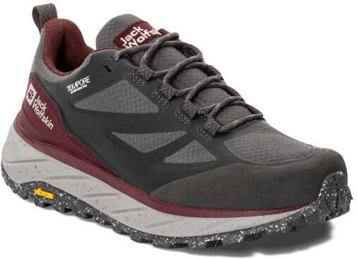 Jack Wolfskin Terraventure Texapore Low Women Waterdichte wandelschoenen Dames dark maroon