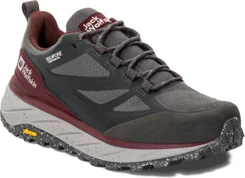 Jack Wolfskin Terraventure Texapore Low Women Waterdichte wandelschoenen Dames dark maroon