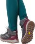 Jack Wolfskin Terraventure Texapore Mid Women Waterdichte wandelschoenen Dames dark maroon - Thumbnail 2