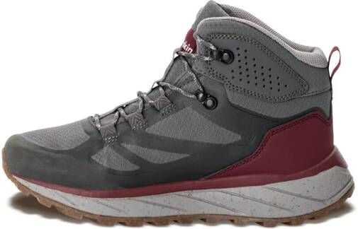 Jack Wolfskin Terraventure Texapore Mid Women Waterdichte wandelschoenen Dames dark maroon