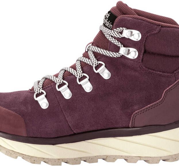 Jack Wolfskin Terraventure Urban Mid Women Outdoor schoenen Dames 35.5 rood burgundy beige