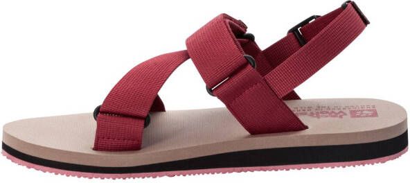 Jack Wolfskin Urban Entdeckung Belts Sandal Men Sandaal Heren cayenne red