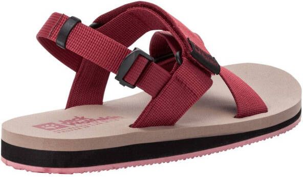 Jack Wolfskin Urban Entdeckung Belts Sandal Men Sandaal Heren cayenne red