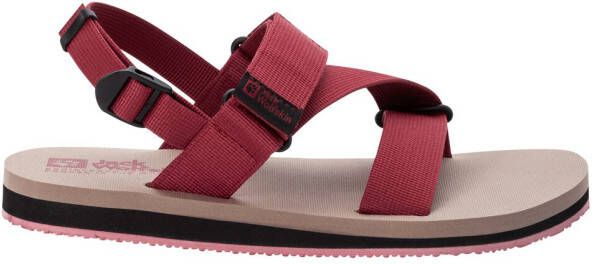 Jack Wolfskin Urban Entdeckung Belts Sandal Men Sandaal Heren cayenne red