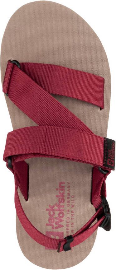 Jack Wolfskin Urban Entdeckung Belts Sandal Men Sandaal Heren cayenne red