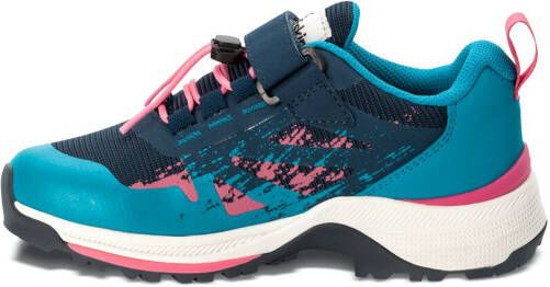 Jack Wolfskin Villi Hiker Texapore Low Kids Waterdichte outdoor-schoenen Kinderen dark sea