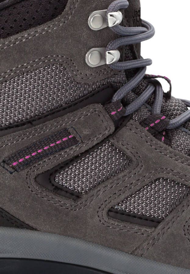 Jack Wolfskin Vojo 3 Texapore Mid Dames waterdichte mid wandelschoenen Tarmac Grey Pink - Foto 11