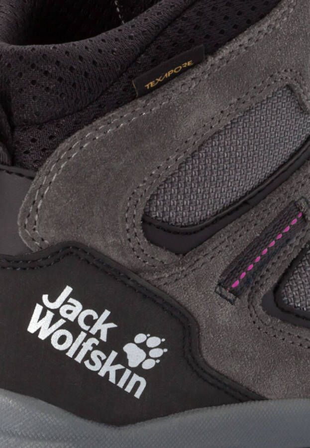 Jack Wolfskin Vojo 3 Texapore Mid Dames waterdichte mid wandelschoenen Tarmac Grey Pink - Foto 12