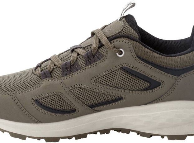 Jack Wolfskin Vojo 3 Vent Support System Low Men Lichte wandelschoen Heren 41 bruin khaki black