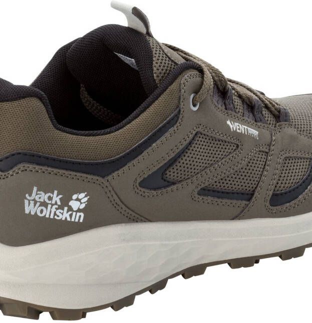 Jack Wolfskin Vojo 3 Vent Support System Low Men Lichte wandelschoen Heren 45 khaki black khaki black - Foto 8