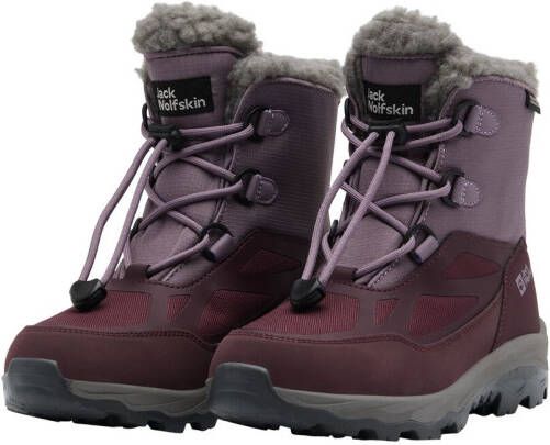 Jack Wolfskin Vojo Shell Extended Version Texapore Mid Kids Waterdichte winterlaarzen Kinderen wild blossom