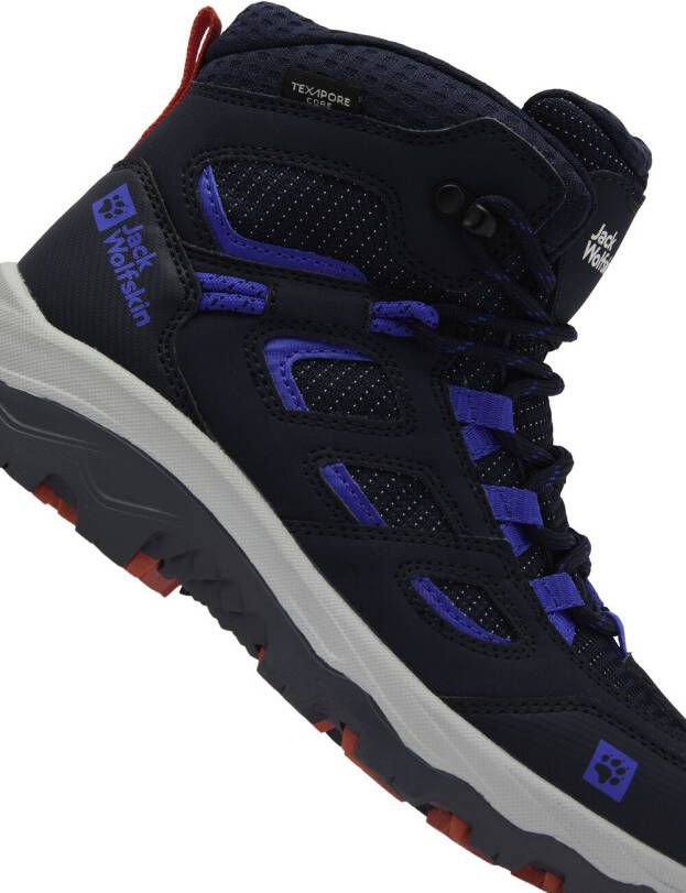 Jack Wolfskin Vojo Texapore Mid Kids Waterdichte wandelschoenen Kinderen night blue