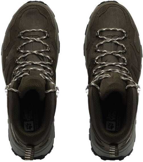 Jack Wolfskin Vojo Tour Backlength Texapore Mid Men Waterdichte wandelschoenen Heren cold coffee