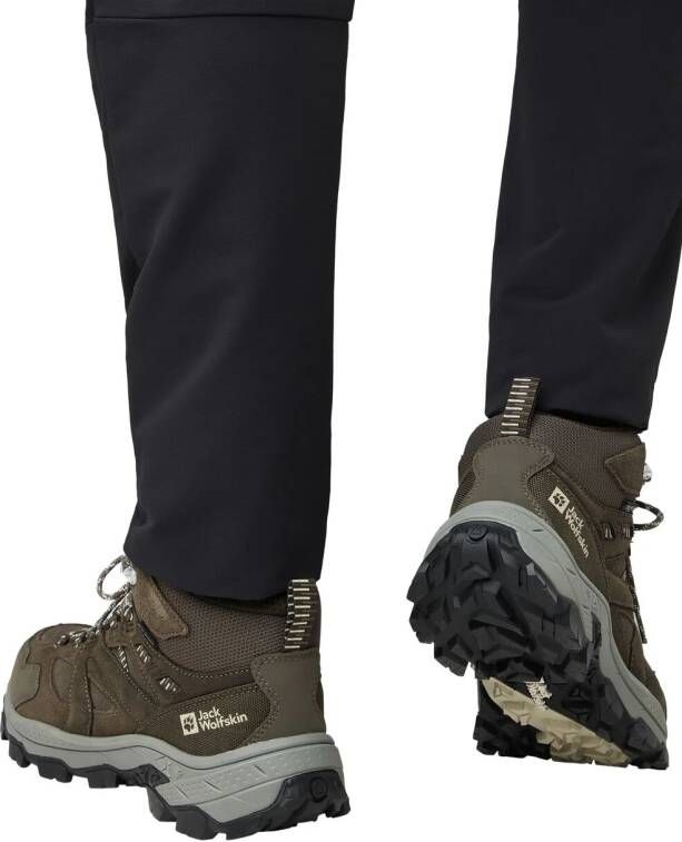 Jack Wolfskin Vojo Tour Backlength Texapore Mid Men Waterdichte wandelschoenen Heren cold coffee