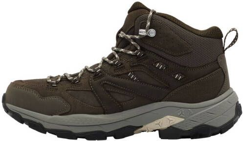 Jack Wolfskin Vojo Tour Backlength Texapore Mid Men Waterdichte wandelschoenen Heren cold coffee