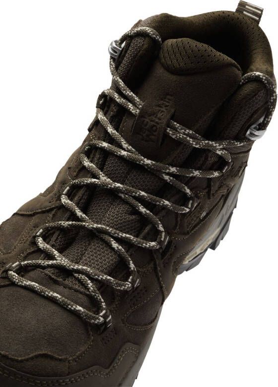 Jack Wolfskin Vojo Tour Backlength Texapore Mid Men Waterdichte wandelschoenen Heren cold coffee