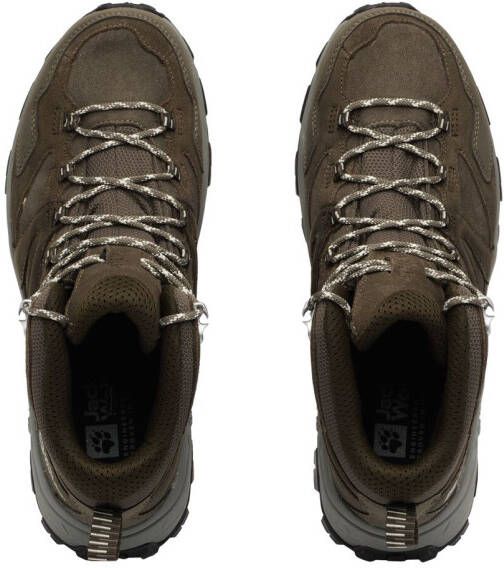 Jack Wolfskin Vojo Tour Backlength Texapore Mid Men Waterdichte wandelschoenen Heren cold coffee