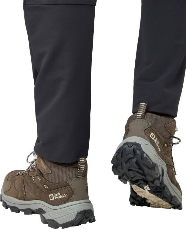 Jack Wolfskin Vojo Tour Backlength Texapore Mid Men Waterdichte wandelschoenen Heren cold coffee