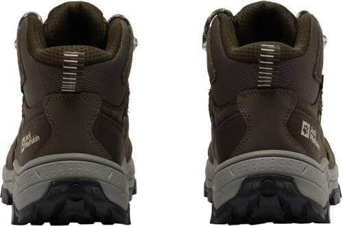 Jack Wolfskin Vojo Tour Backlength Texapore Mid Men Waterdichte wandelschoenen Heren cold coffee