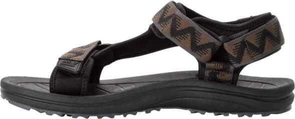 Jack Wolfskin Wave Breaker Men Trekkingsandaal Heren tobacco