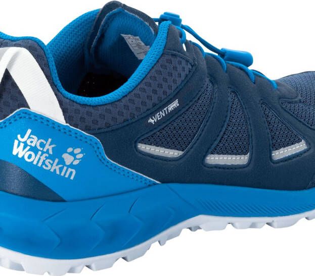 Jack Wolfskin Woodland 2 Vent Support System Low Men Lichte wandelschoen met leer Heren 42 dark blue blue dark blue blue