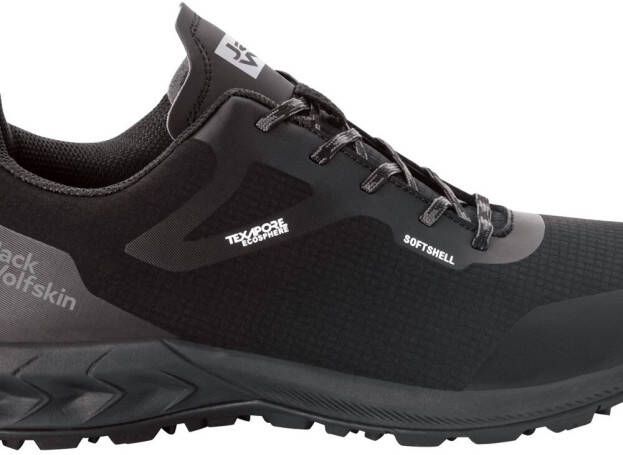 Jack Wolfskin Woodland Shell Texapore Low Men Waterdichte wandelschoenen Heren Phantom Grey