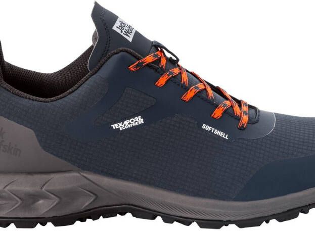 Jack Wolfskin Woodland Shell Texapore Low Men Waterdichte wandelschoenen Heren night blue