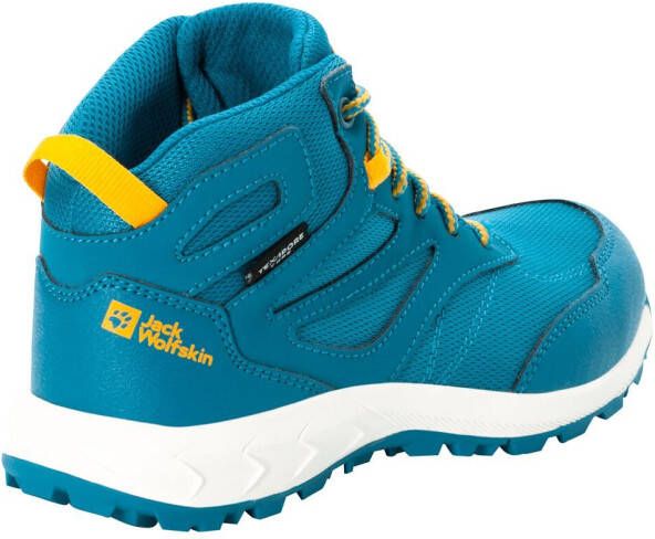 Jack Wolfskin Woodland Texapore Mid Kids Waterdichte wandelschoenen Kinderen scuba